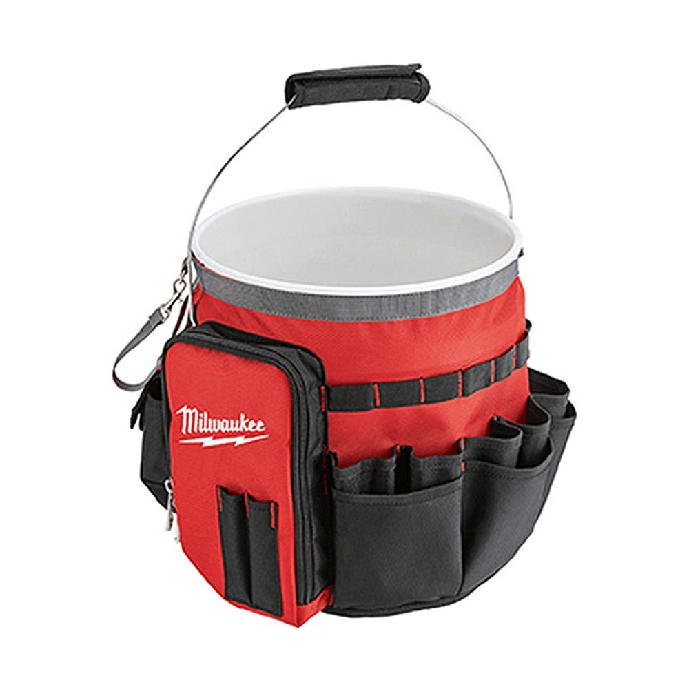 Milwaukee 48-22-8175 Bucket Organizer Bag 32 Exterior Pockets Genuine