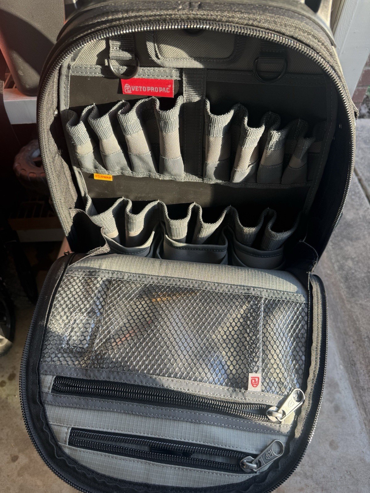 Veto Pro Pac Tech Pac Blackout Tool Backpack Black
