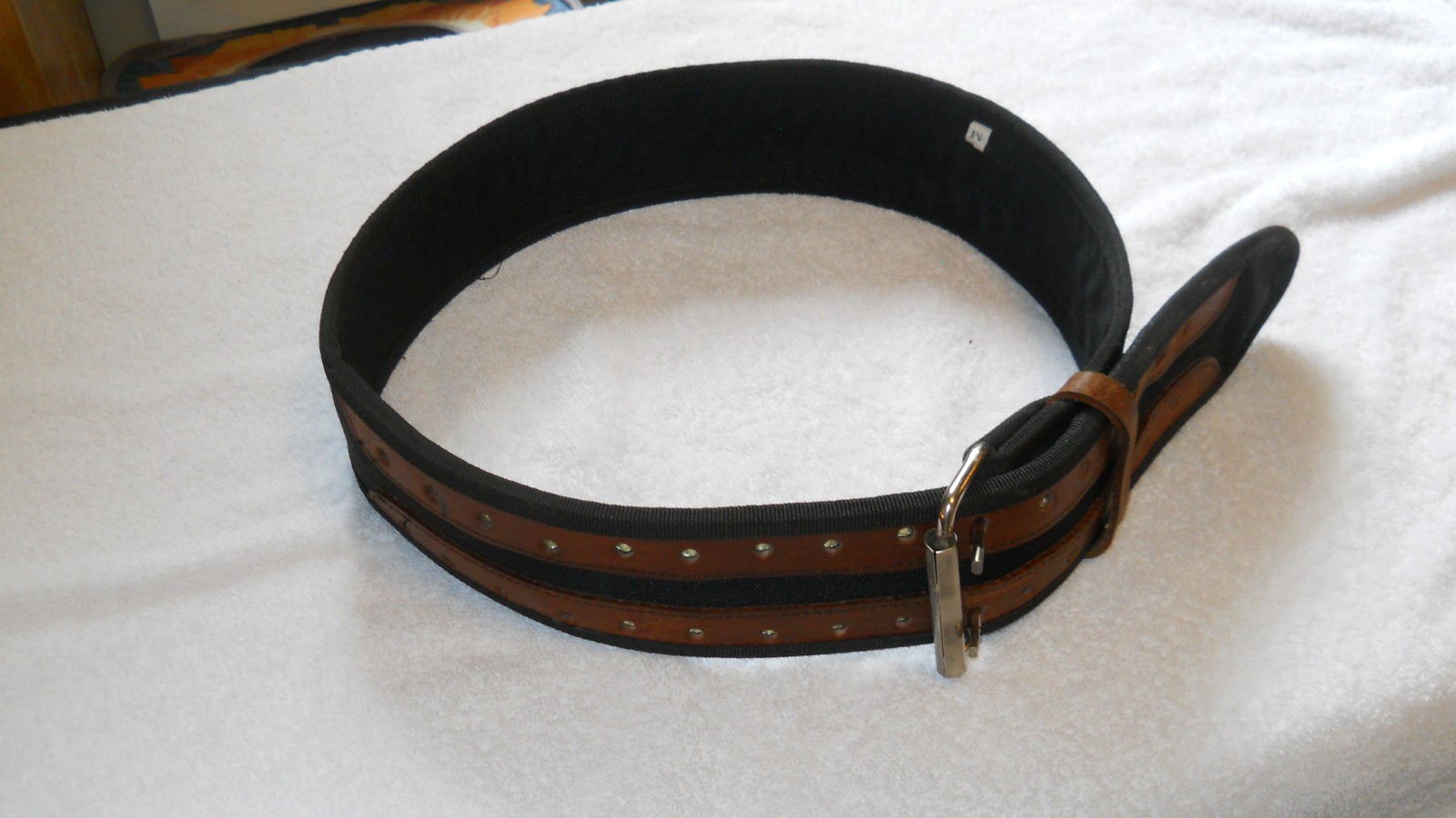 Cal Hawk Tool Belt Medium Nylon and Leather
