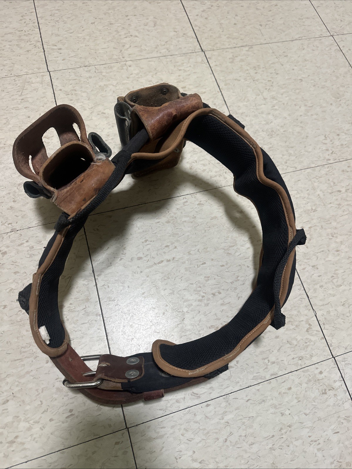 Occidental Leather Padded Toolbelt With Hammer Holder & Tape Holder
