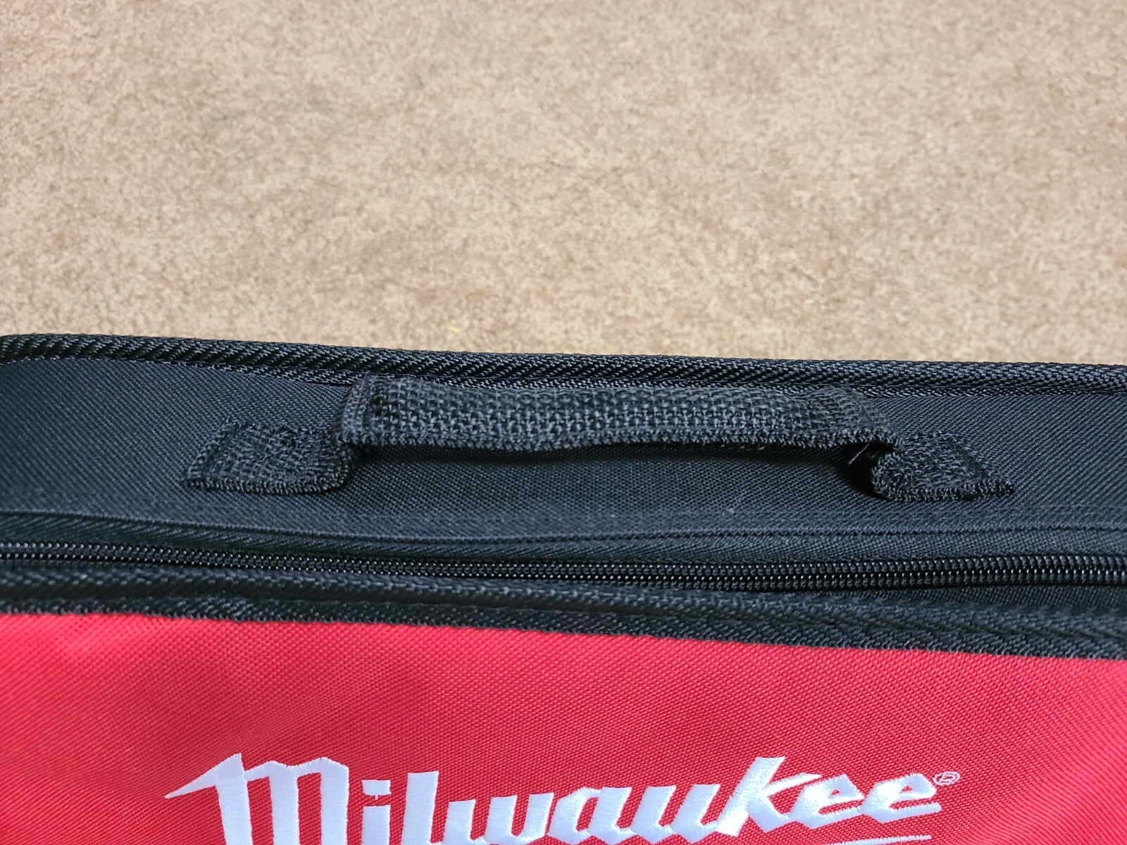 NEW Milwaukee FUEL Logo 14” M12 Zipper Contractor Soft Case Tote Empty Tool Bag