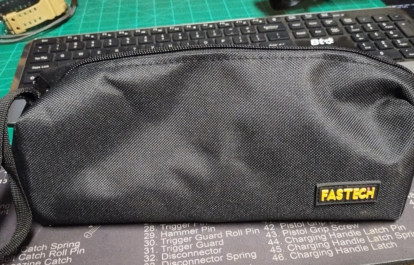 1-Pack Zipper Utility Tool Bag Zipper Multi-purpose ‎‎10.2 x 3.1 x 3.5 In