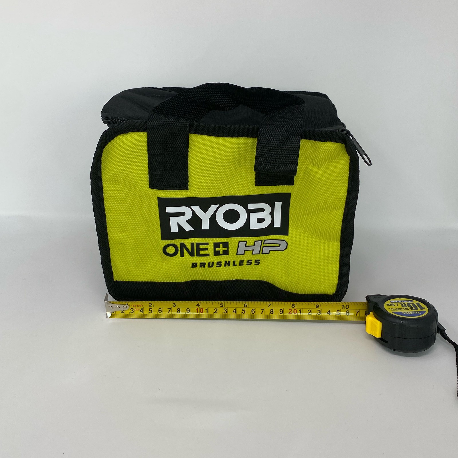 Ryobi ONE+ HP Green/Black Canvas Tool Bag 10x8x6 Zippered