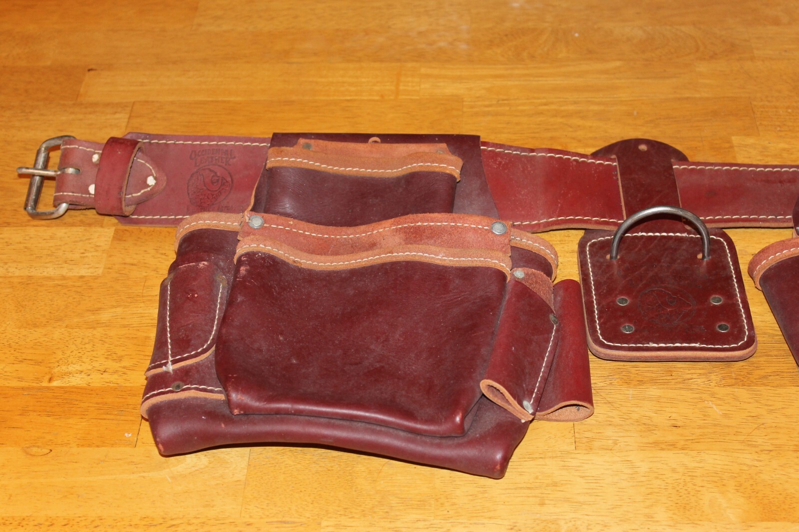 Occidental Leather 5080M Medium Leather Pro Framer Tool Belt With Drill Holster