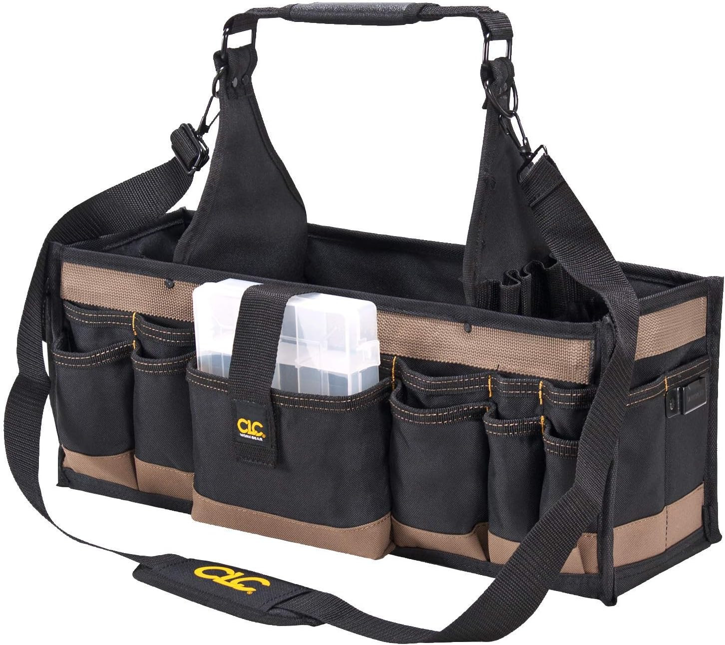 CLC WORK GEAR 1530 Electrical and Maintenance Tool Carrier, 43 Pocket, Black