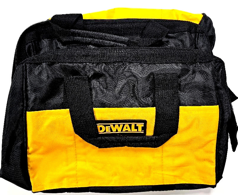 2) Dewalt Tool Bags Case 13″ x 9″ x 8 Canvas For 20V Drill, Battery, Saw Stamped