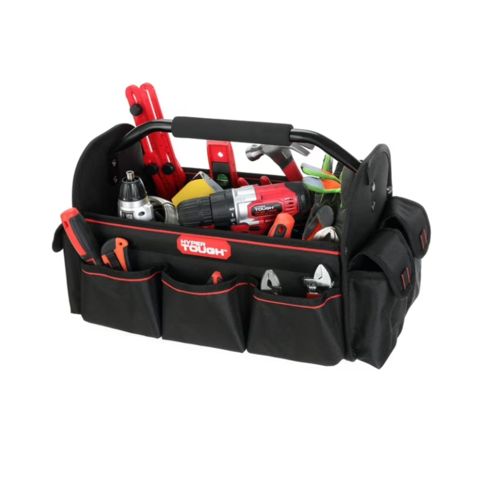 Hyper Tough 16-inch Open Top Tool Tote