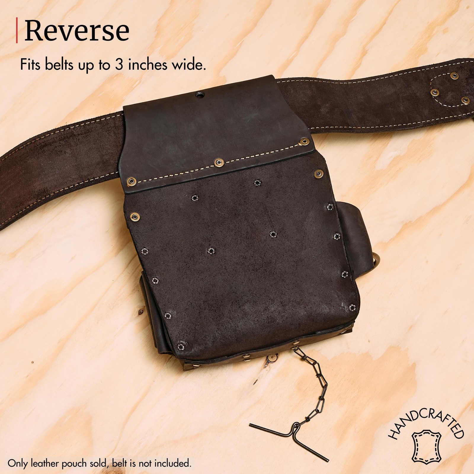 Leather Electrician Tool Pouch – 13-in-1 Top Grain Leather Electrician Pouch …