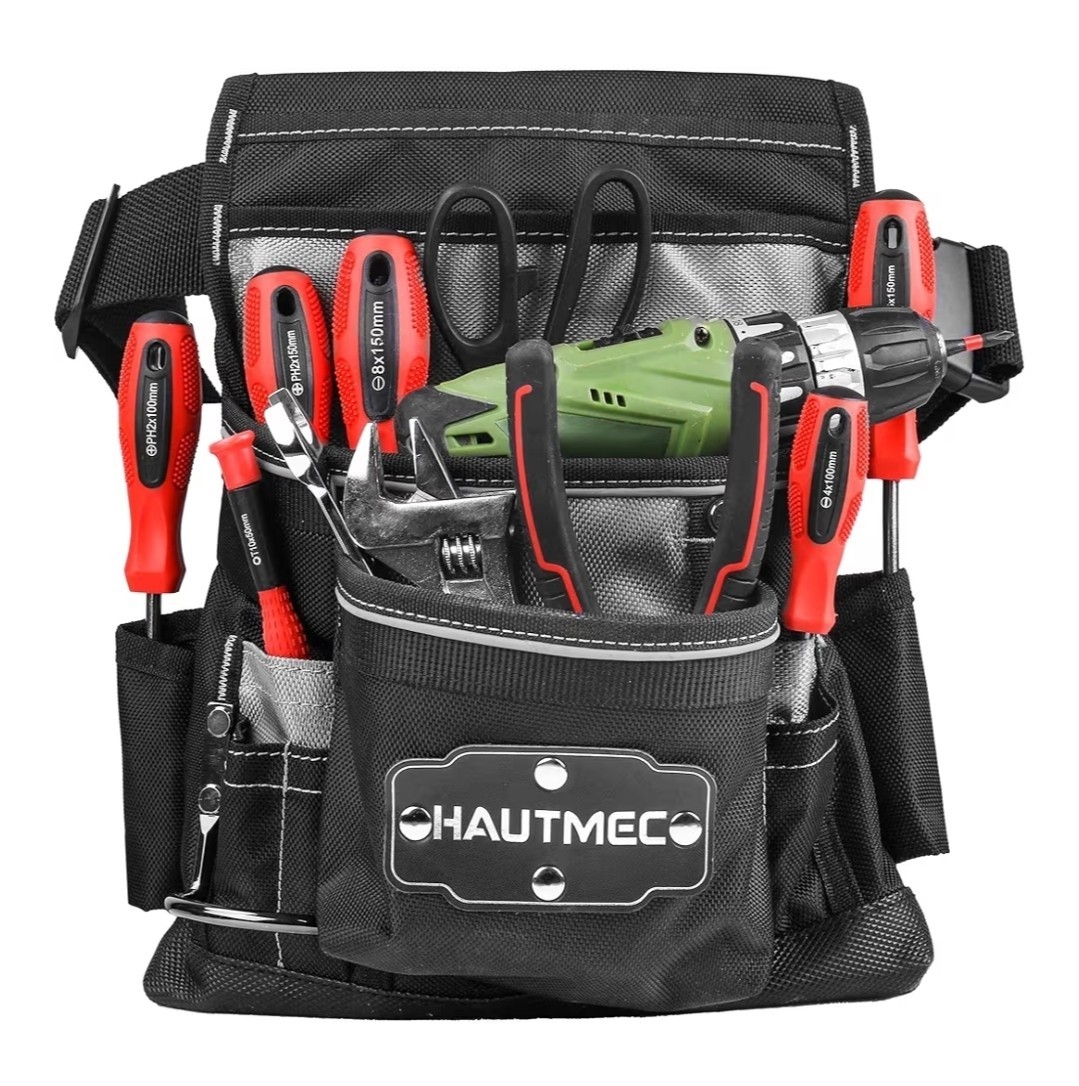 Heavy Duty Framing Tool Belt Electrician Tools Pouch 12 Poc Organizer Work Belts