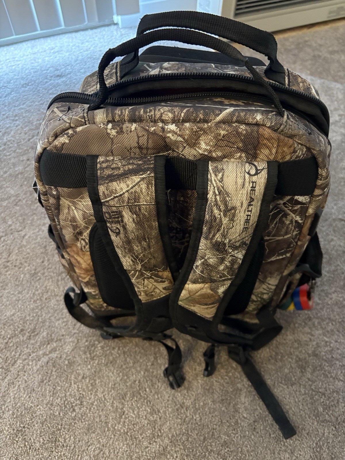 Klein Tools Tradesman Pro Tool Backpack Polyester Camo/Black/Orange