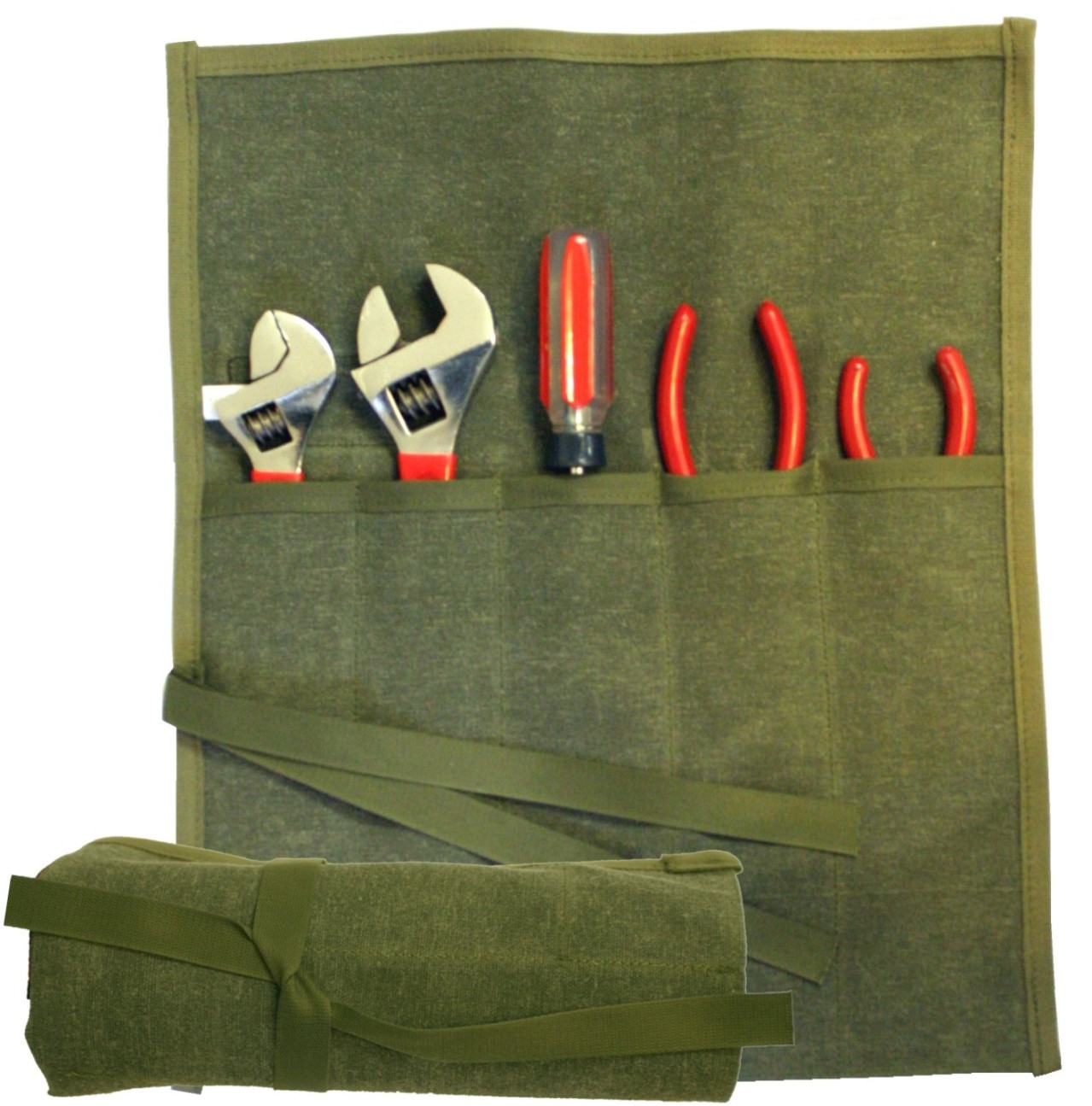 5 Pocket NylonTool Roll Wrap by Paktek ToolPak NSN#5140-01-167-1541 Made in US