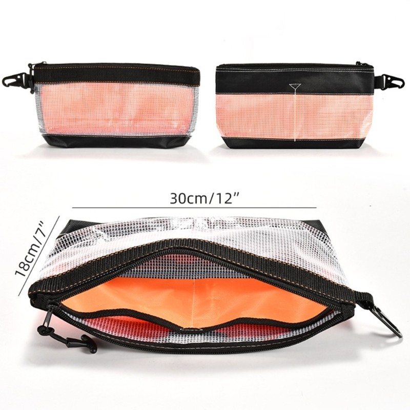 Waterproof Tool Storage Pouch 1680D Oxford Fabric Antistatic Metal Hook Design