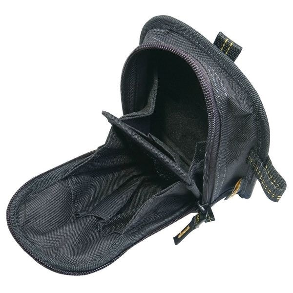Clc Work Gear 1504 Tool Pouch, Tool Pouch, Black, Polyester, 9 Pockets