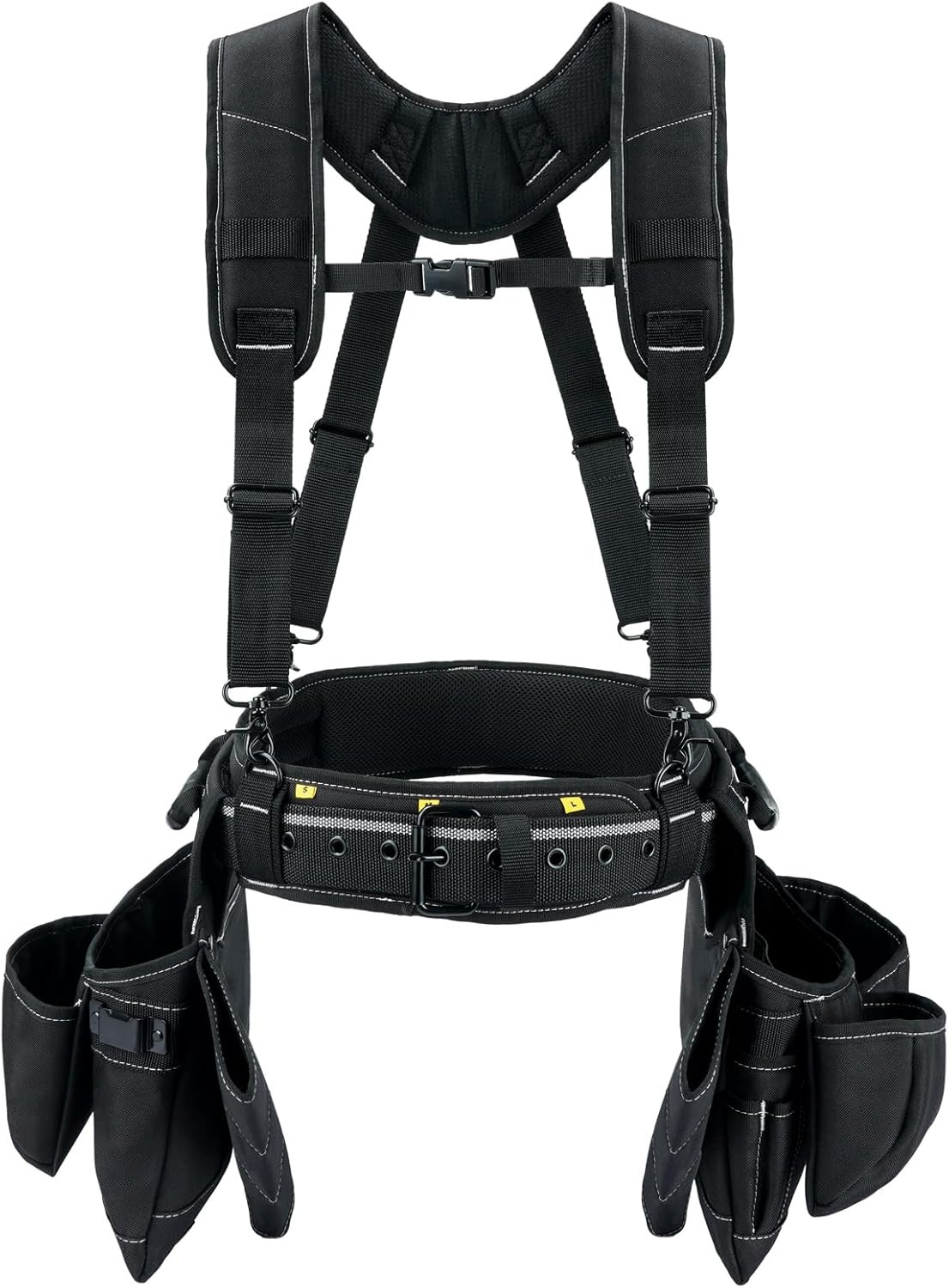 Tool Belt with Suspenders Professional Framer’s Construction Rig with Suspenders