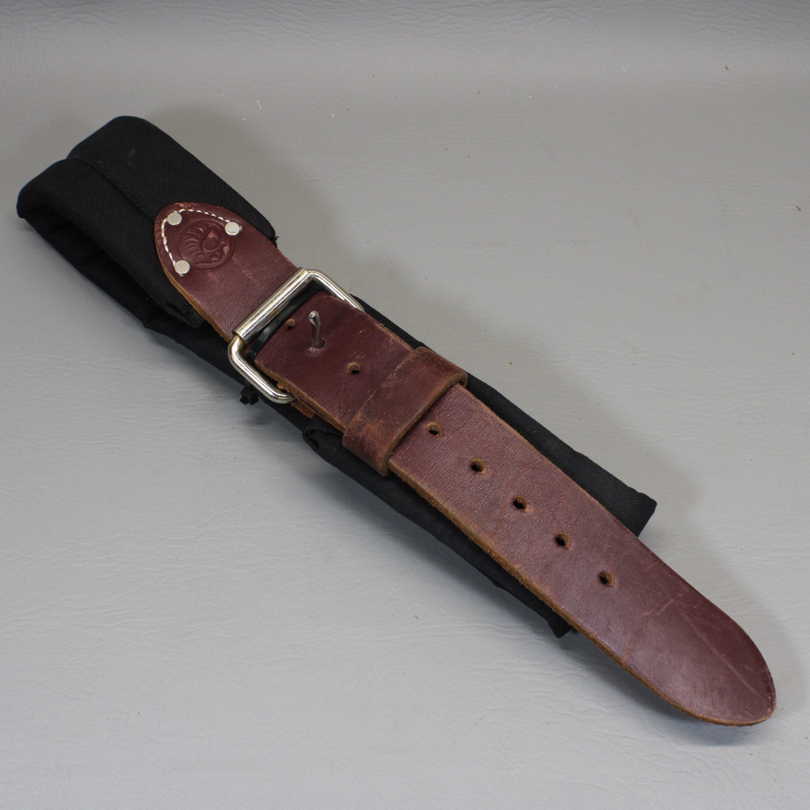 Occidental Carpenter’s Leather Tool Belt & Pouches 5018, 5060, Med. Belt