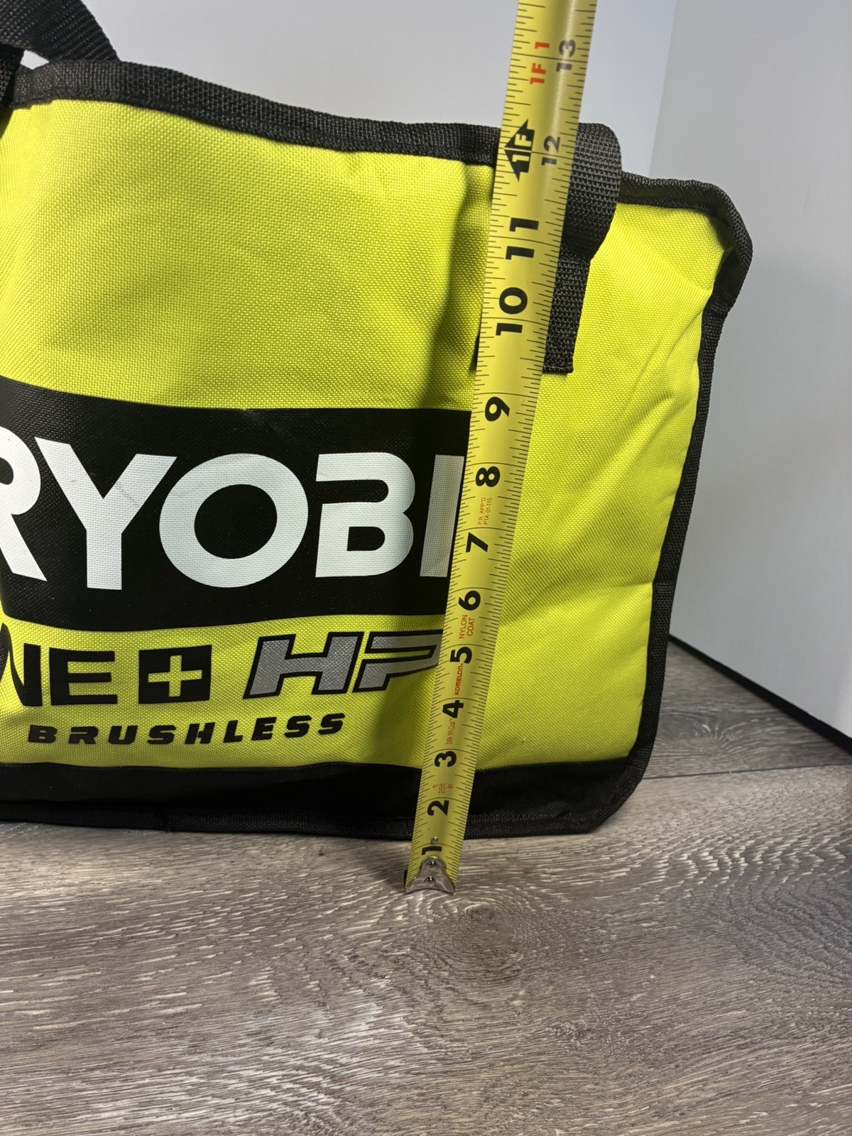 RYOBI ONE+ HP Heavy Duty Tool Bag 17x12x7 Contractor Storage Tote EUC