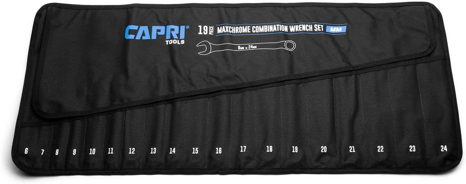 Wrench Roll up Pouch Standard Pockets