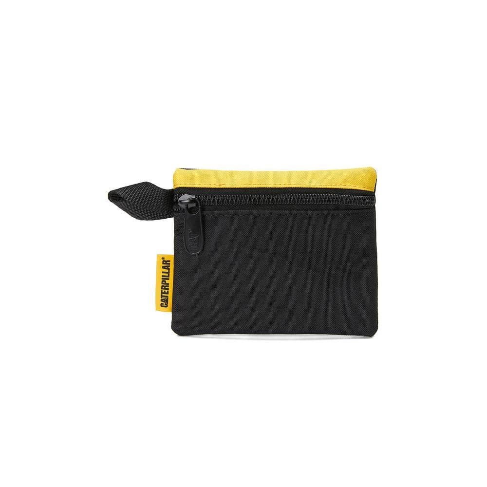 Tool Storage, 8 In. 3 Pockets, Black and Yellow, 600-D Polyester, Document Bag,