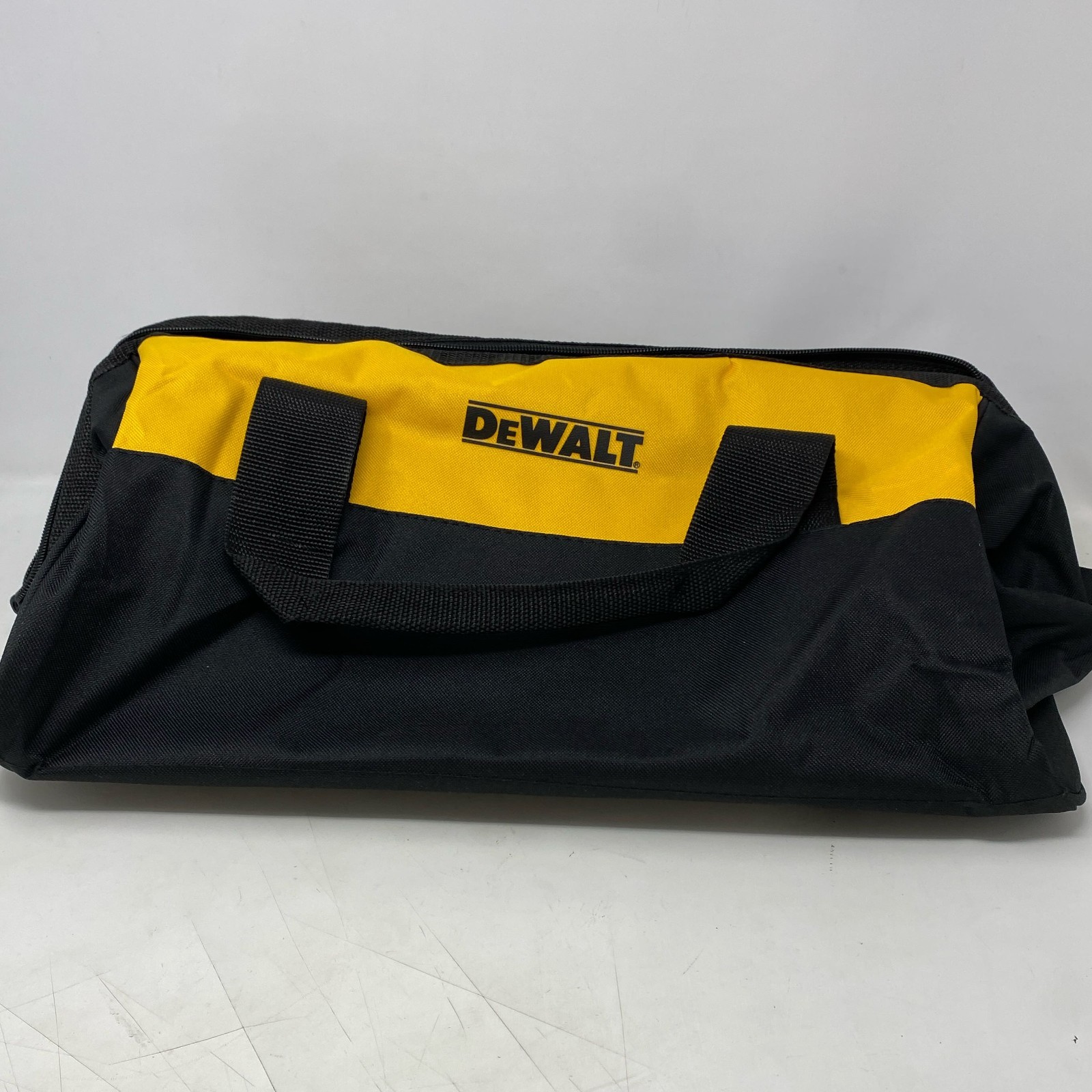 DEWALT 13x10x9 Ballistic Nylon Tool Bag N381993 Black/Yellow