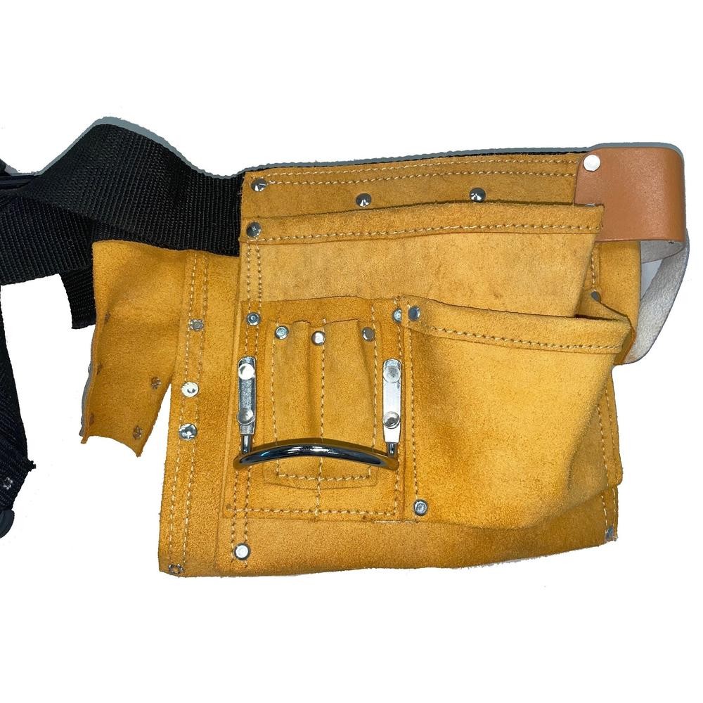 11 Pocket Tool Belt Adjustable For 32″ – 52″ Waists with 4 Large Pockets