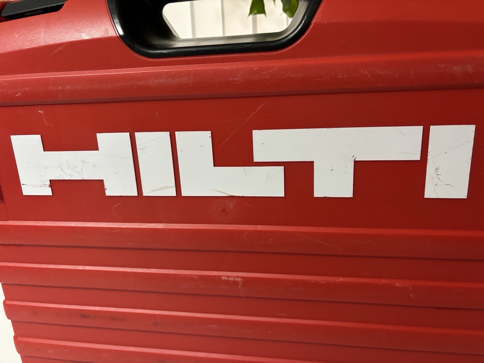 Hilti GX 120 OEM Hard Case Empty Tool Storage Carrying Case Red