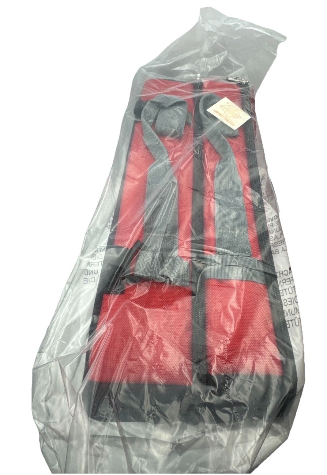 Milwaukee Red Black Fabric Tool Bag with Handle