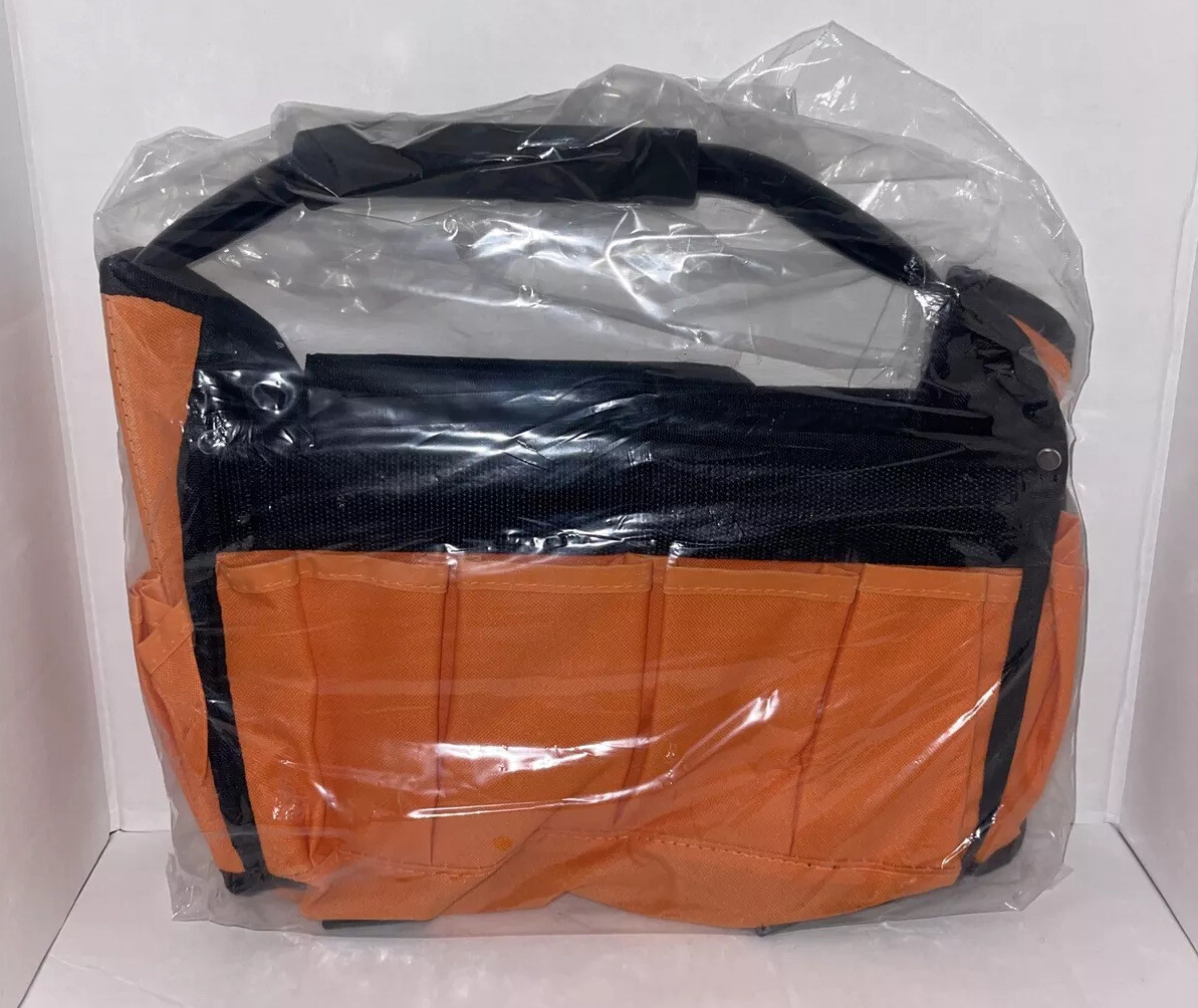 Torelli Tools 12.5 in Tool Bag 14 Exterior Pockets. Sturdy Foam Padded Handle