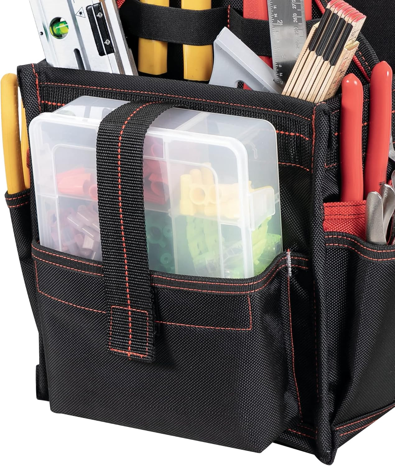 Work Gear HT5582 Electrical/Maintenance Tool Carrier, 23 Pockets, Heavy Duty Bal
