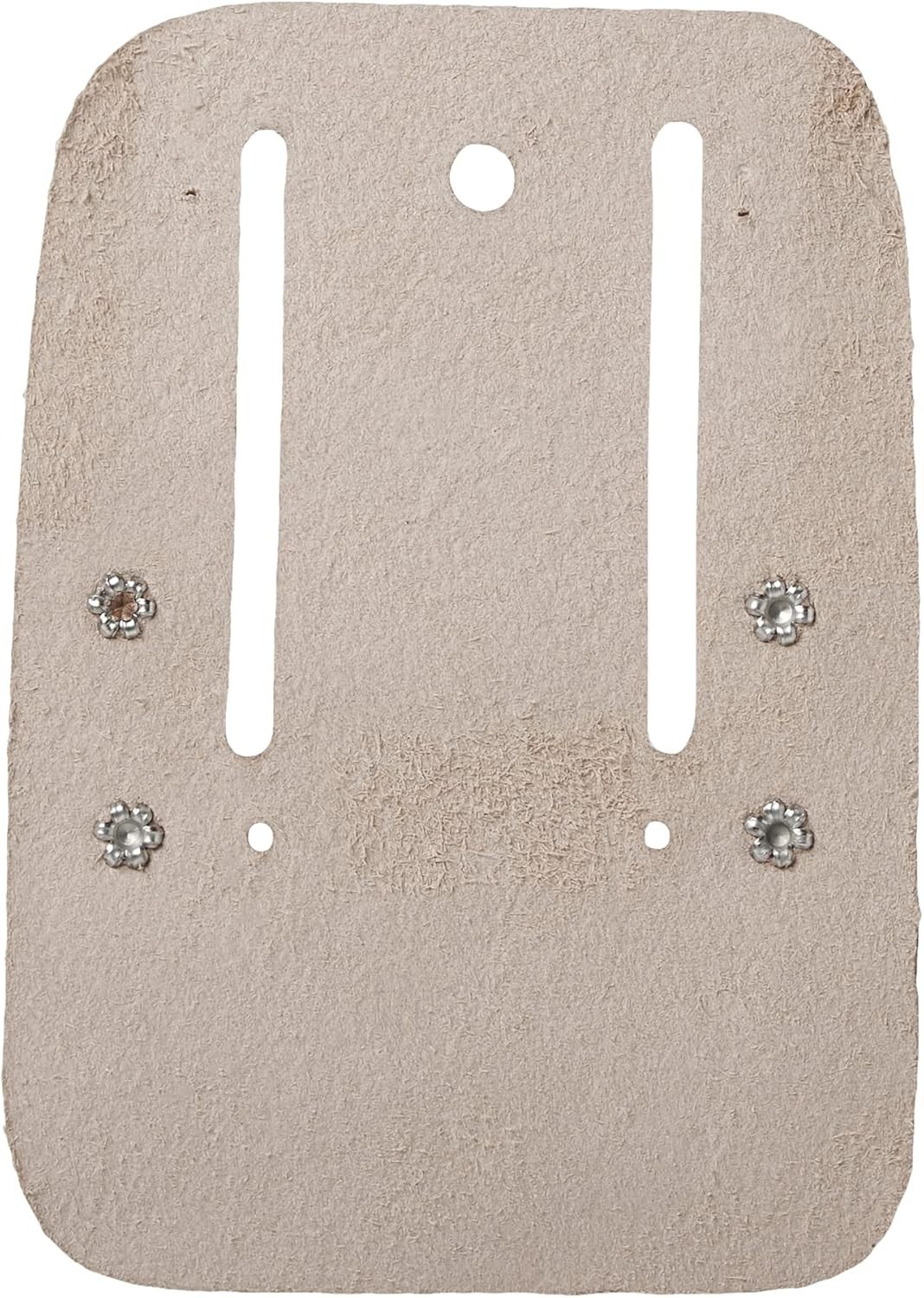 Elegant Cream White Leather Hammer Holder – Heavy-Duty Steel Loop Design