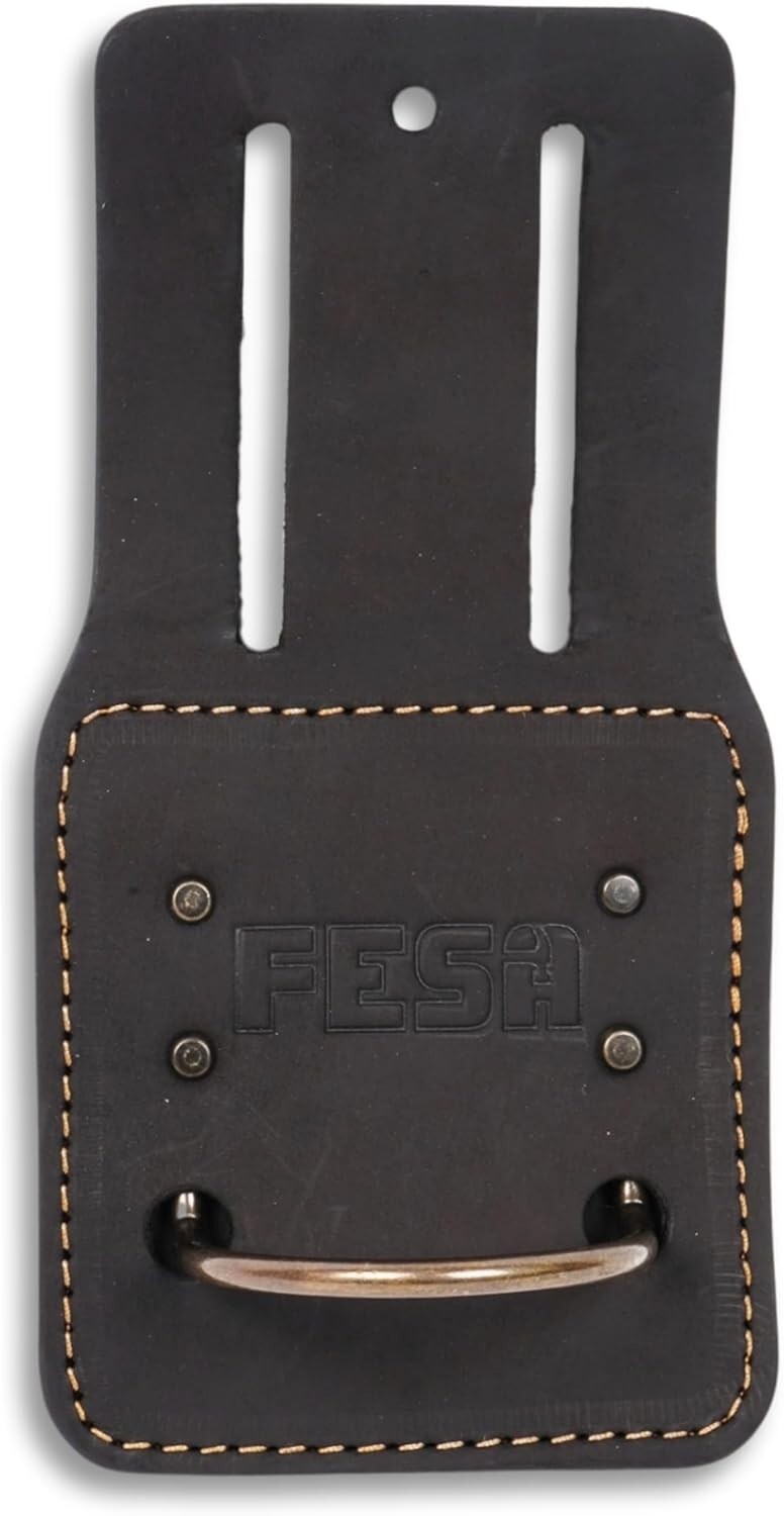 Leather Hammer Holder, Top Grain Leather, Steel Hammer Loop, Handcrafted