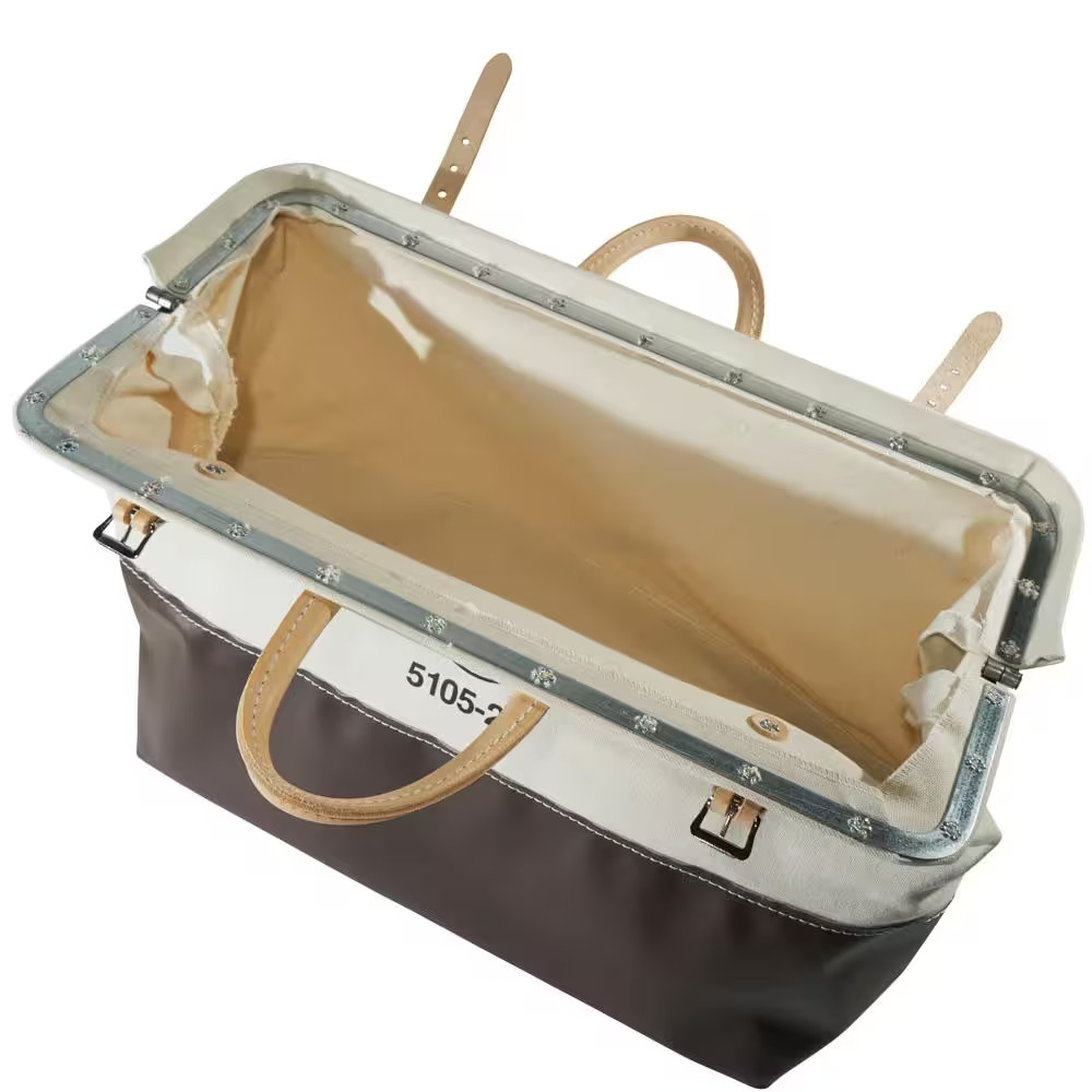 Klein Tools 5105-20 High-Bottom Canvas Tool Bag, 20-Inch NEW