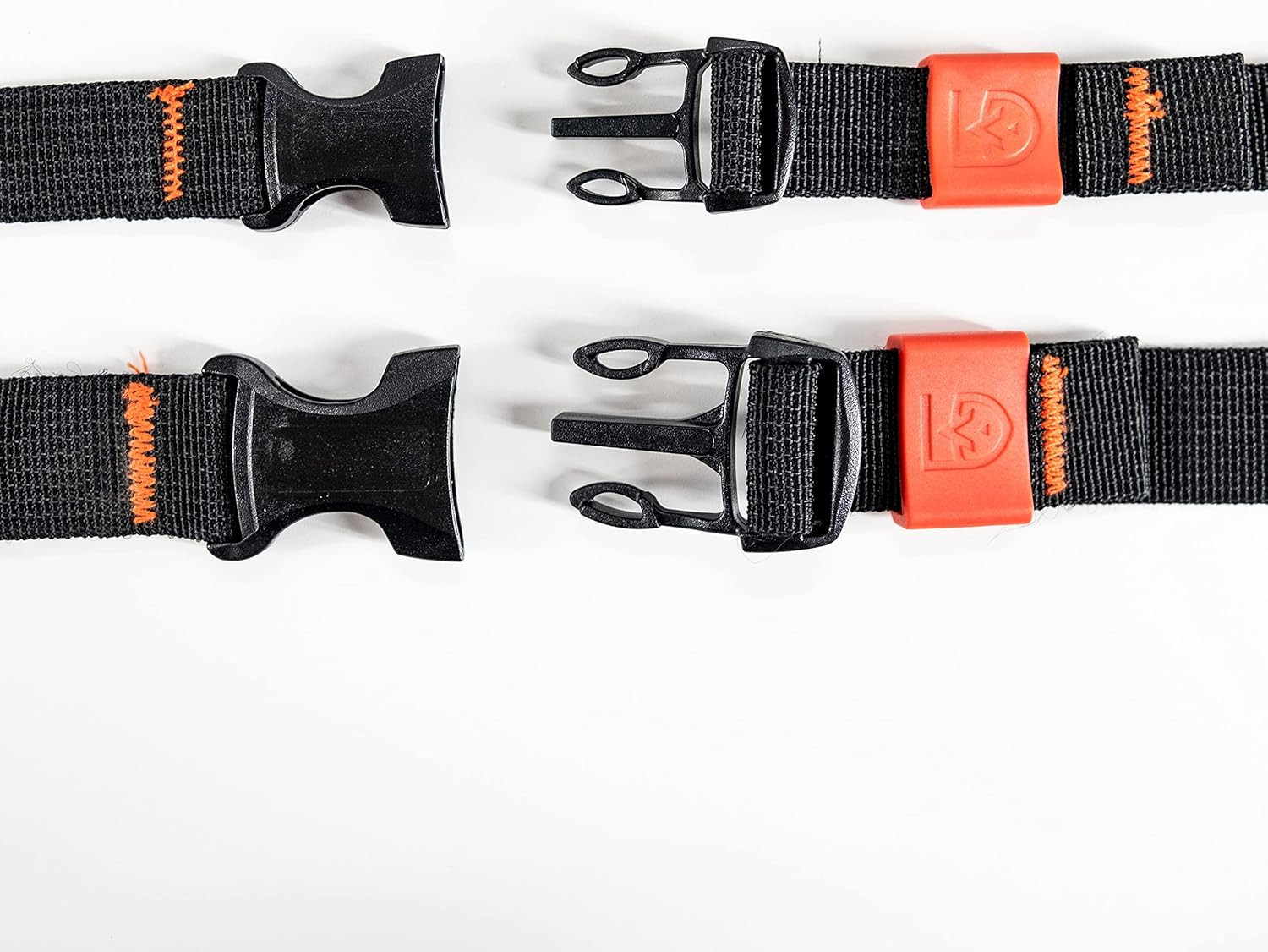 Utility Straps with Side-Release Buckle, Secure and Compress Camping, Biking, Hu