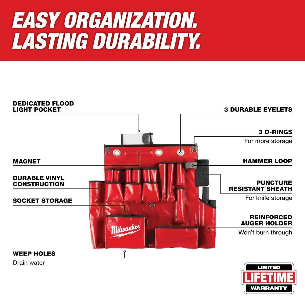 Milwaukee Aerial Tool Apron