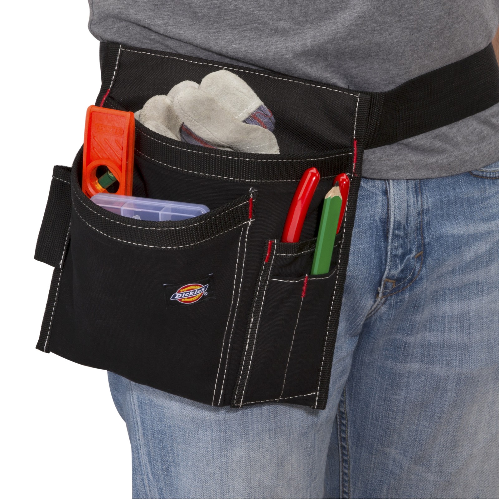 Dickies 5-Pocket Single Side Tool Pouch / Work Apron 10-Pack, 57080-CASE-3