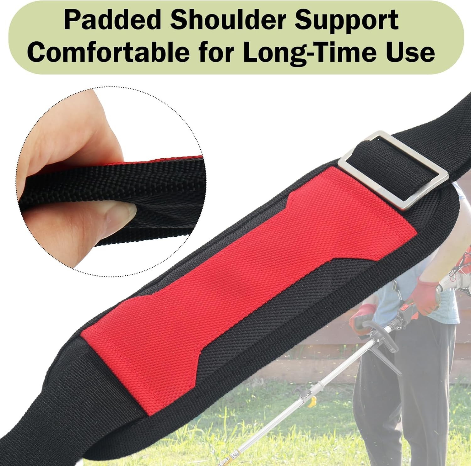 Comfort-Enhancing Shoulder Strap for Milwaukee M-18 Tools – 9-Inch Length