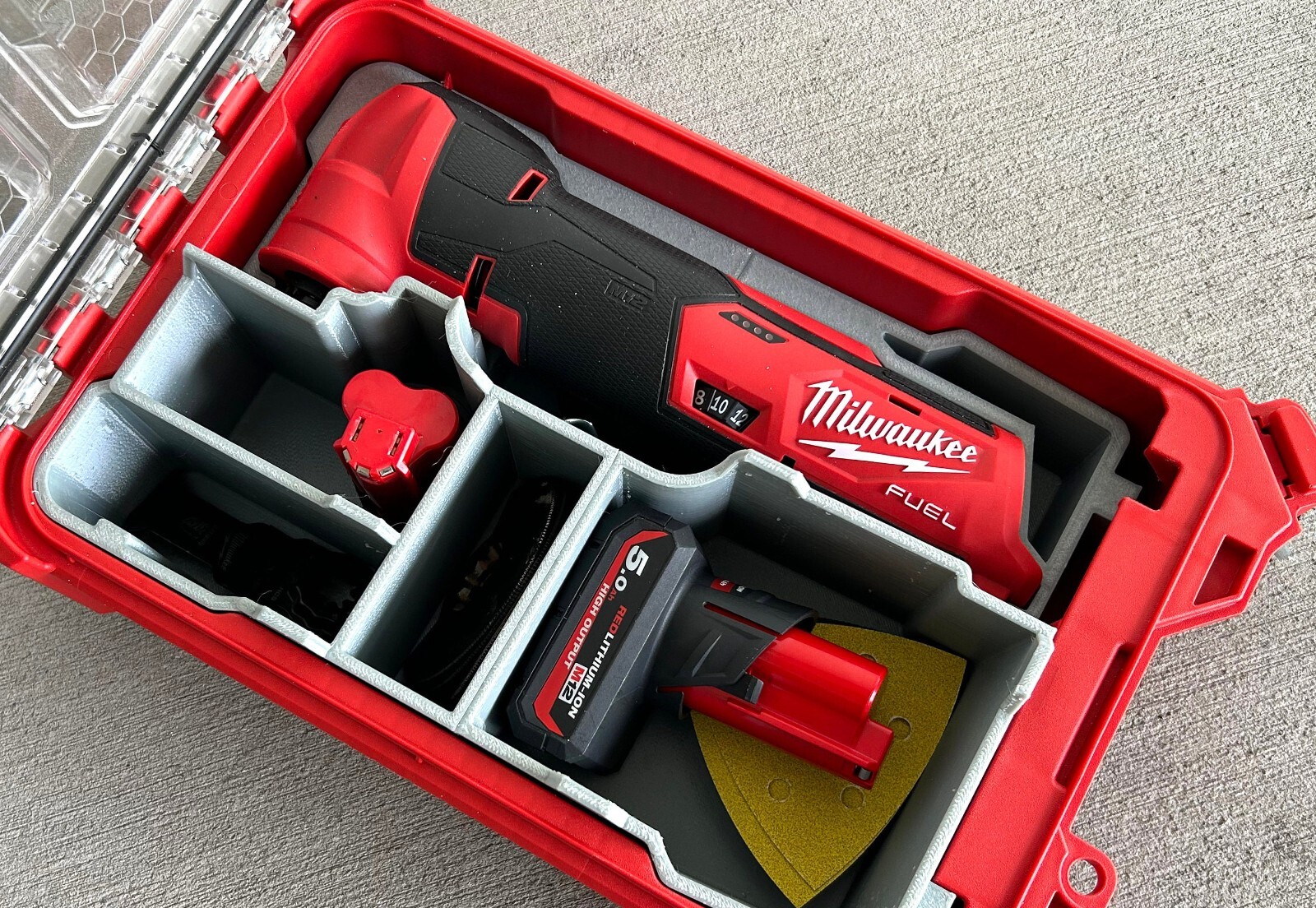 Milwaukee Packout Insert for M12 Fuel Multi-tool (Insert Only)