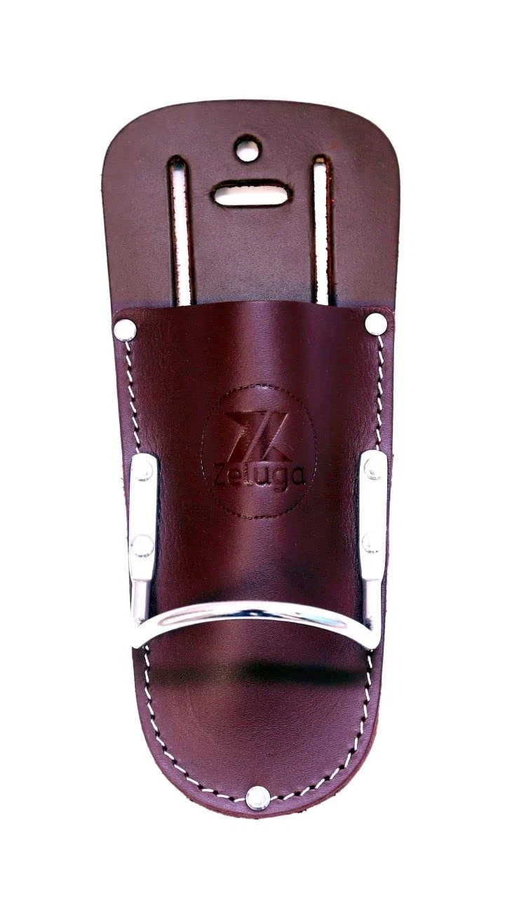 Zeluga 20-147 Heavy Duty Steel Hammer Holder with Sheath, Cherry