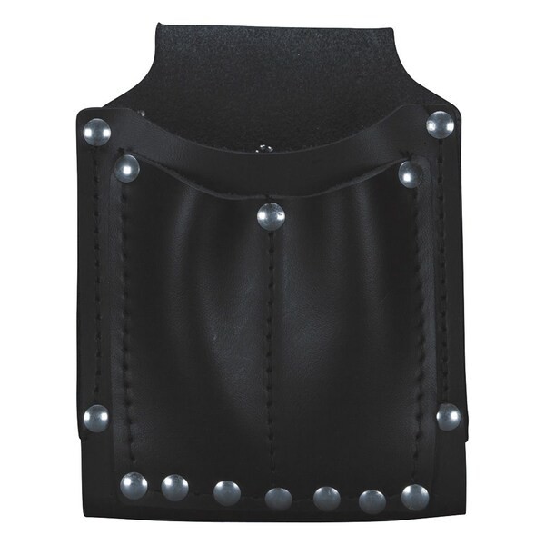 Klein Tools 5145 Black Leather 3 Pockets, 5145