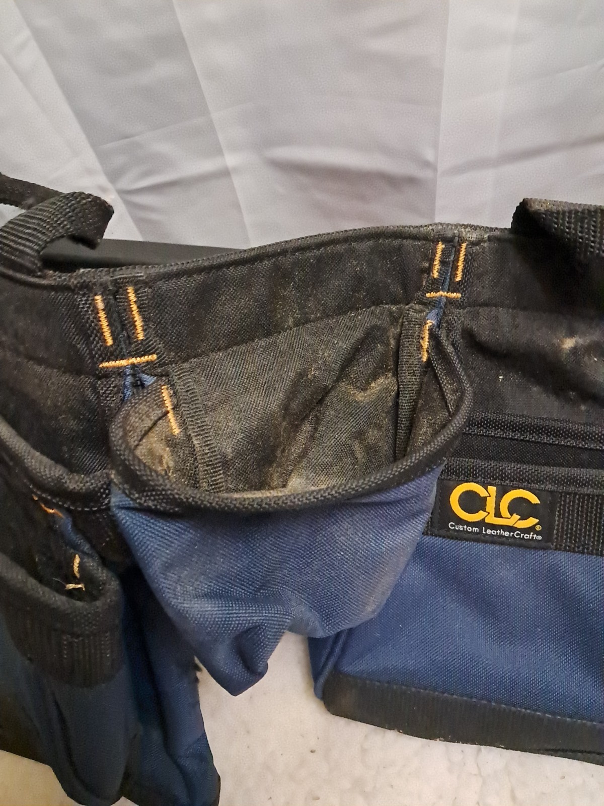 CLC Custom Leather Craft #1534 Adjustable Tool Belt Made In USA