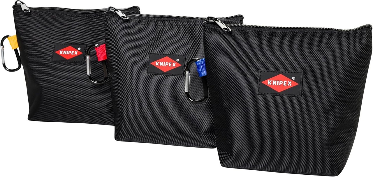 Knipex 9K 00 80 178, US Stand-Up Tool Bag – 3-Pack, Empty