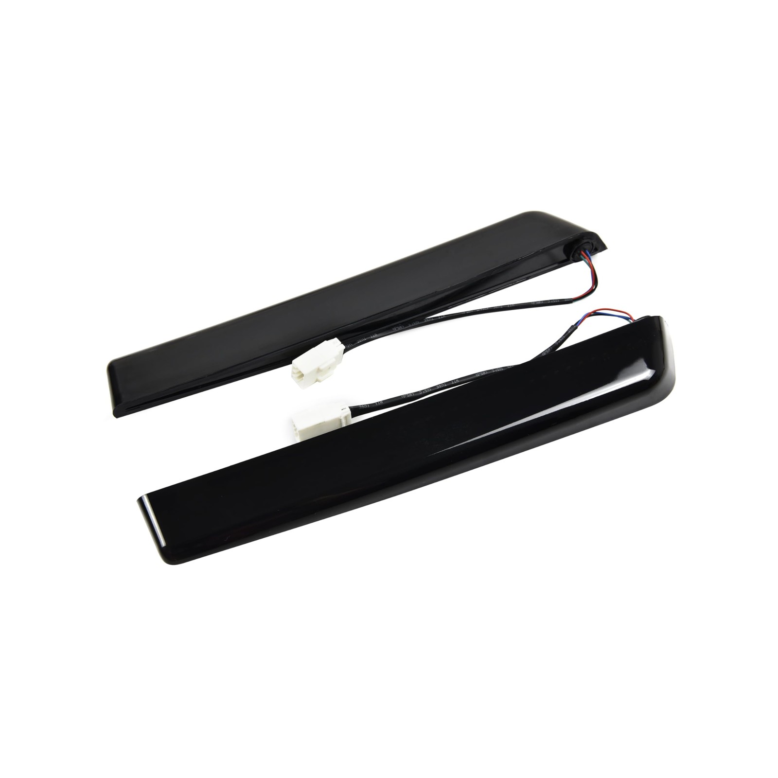 LED Saddlebag Side Marker Lights Kit, Smoked Lens Extend Rear Saddlebag Brake Tu