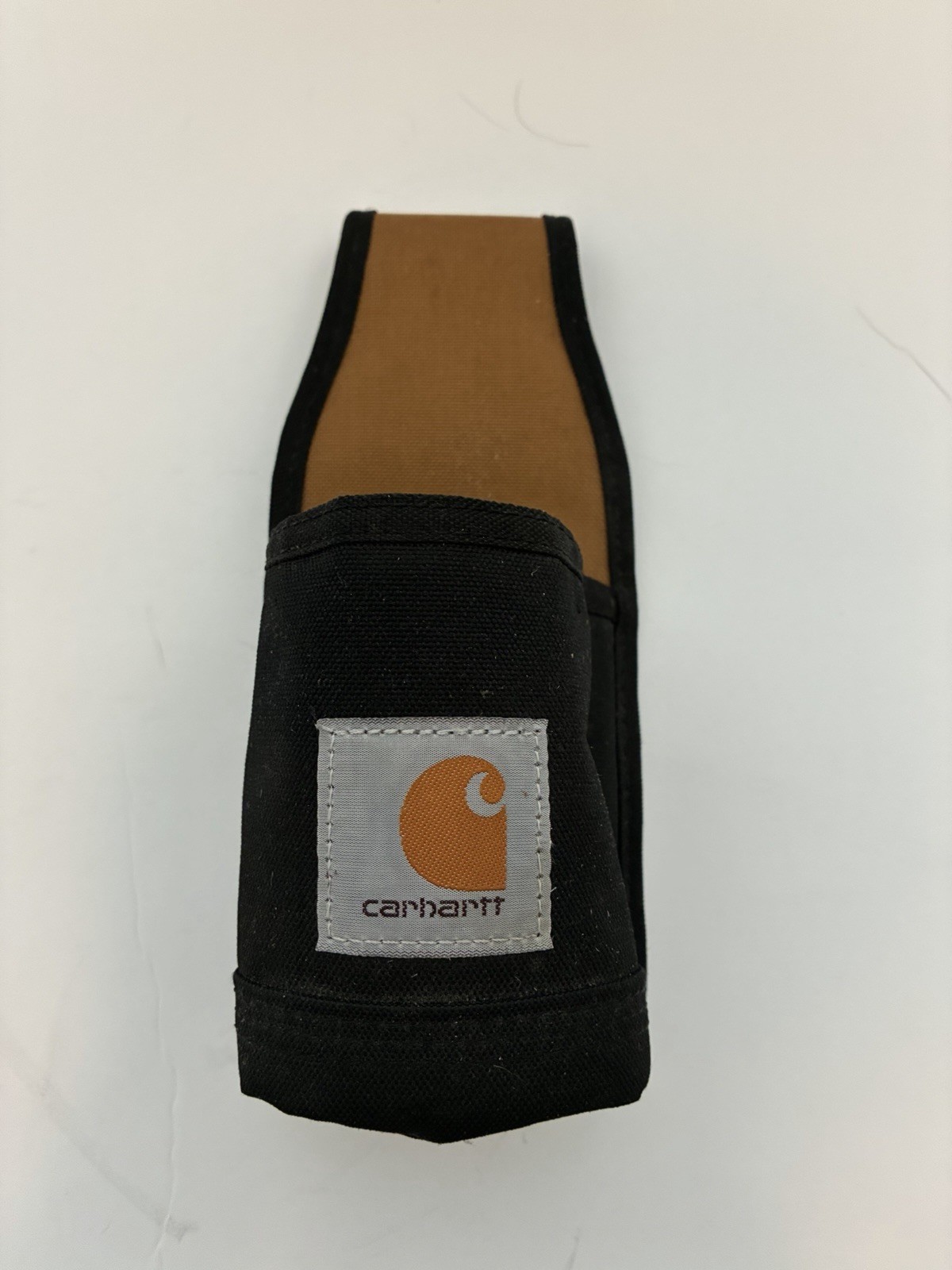 Carhartt Beverage holster belt clip snap cup holder black & tan