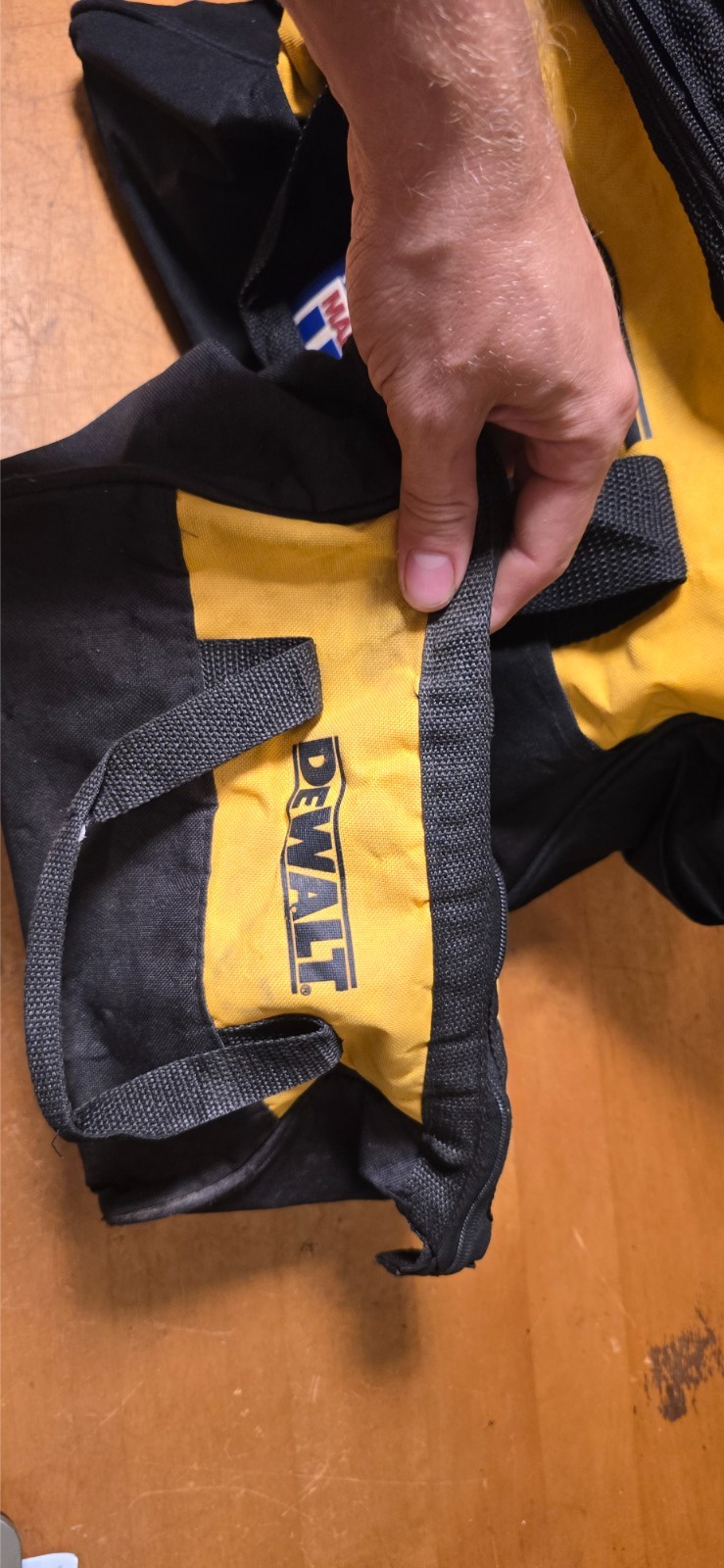 DEWALT Tool Storage Bags 19″ & 11″ Heavy Duty Tool Bags Lot of 2