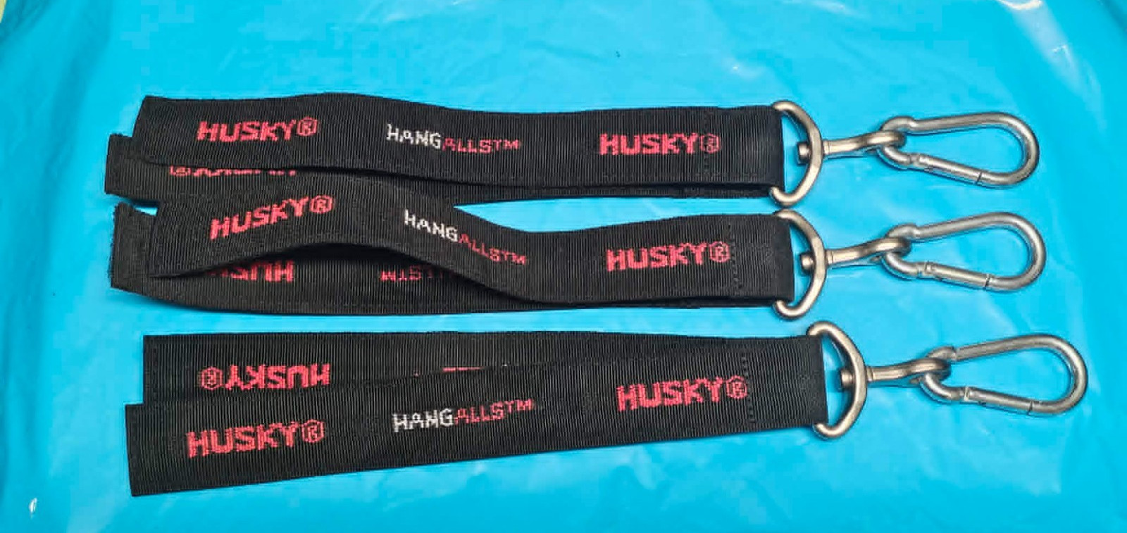 3 Husky Heavy Duty Hang-Alls 22-inch Straps 3 pack Up to 200 lbs. Free Shipping