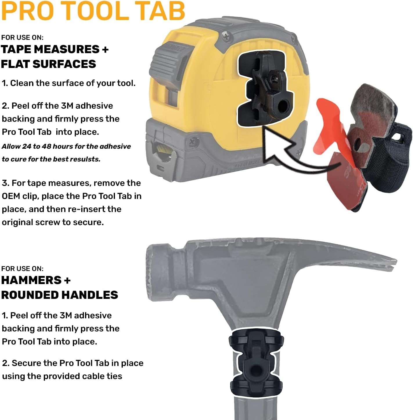 Self Locking Tool Holster Kit – Quick Draw Design with Ambidextrous Lock