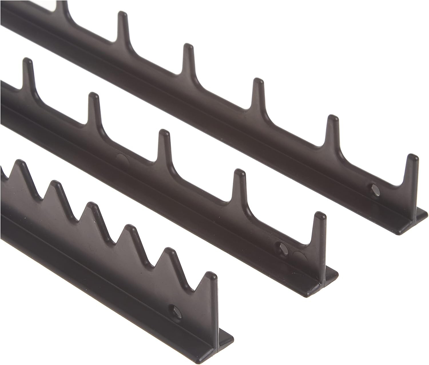 Ernst Screwdriver Rail Set, 20 Tool, Black, 1 Count (Pack of 1), Black