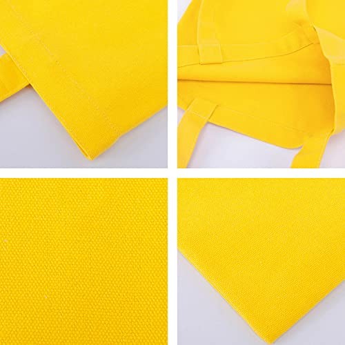 Cotton Tote Bag, Lightweight Medium Reusable Grocery Shopping Cloth Bags, Sui…