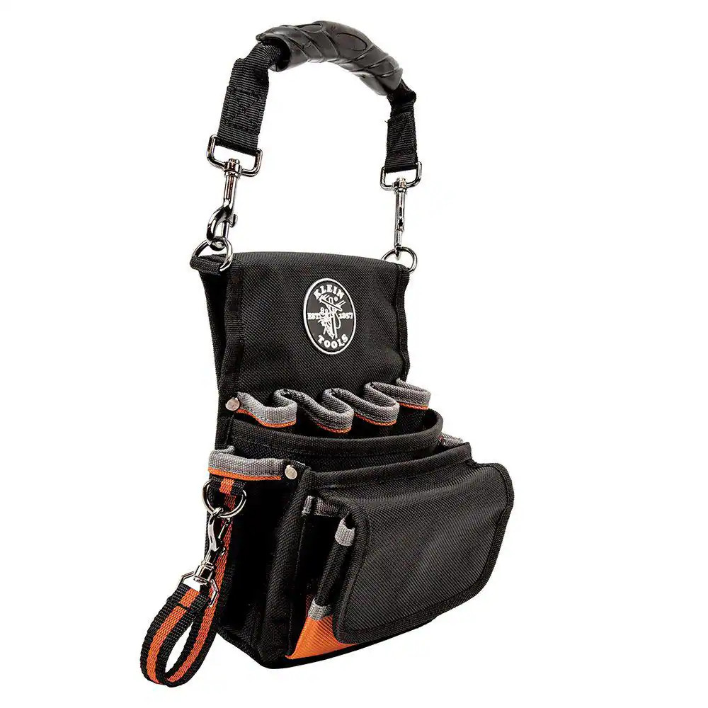 Tradesman Pro 7-1/2 In. 9-Pocket Tool Holster in Black