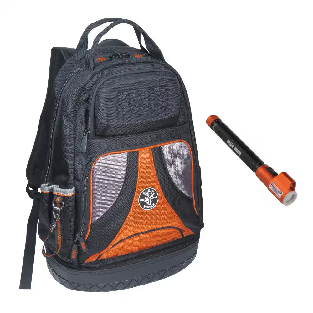 14 In. Backpack and Penlight with Laser Tool Set (2-Piece)