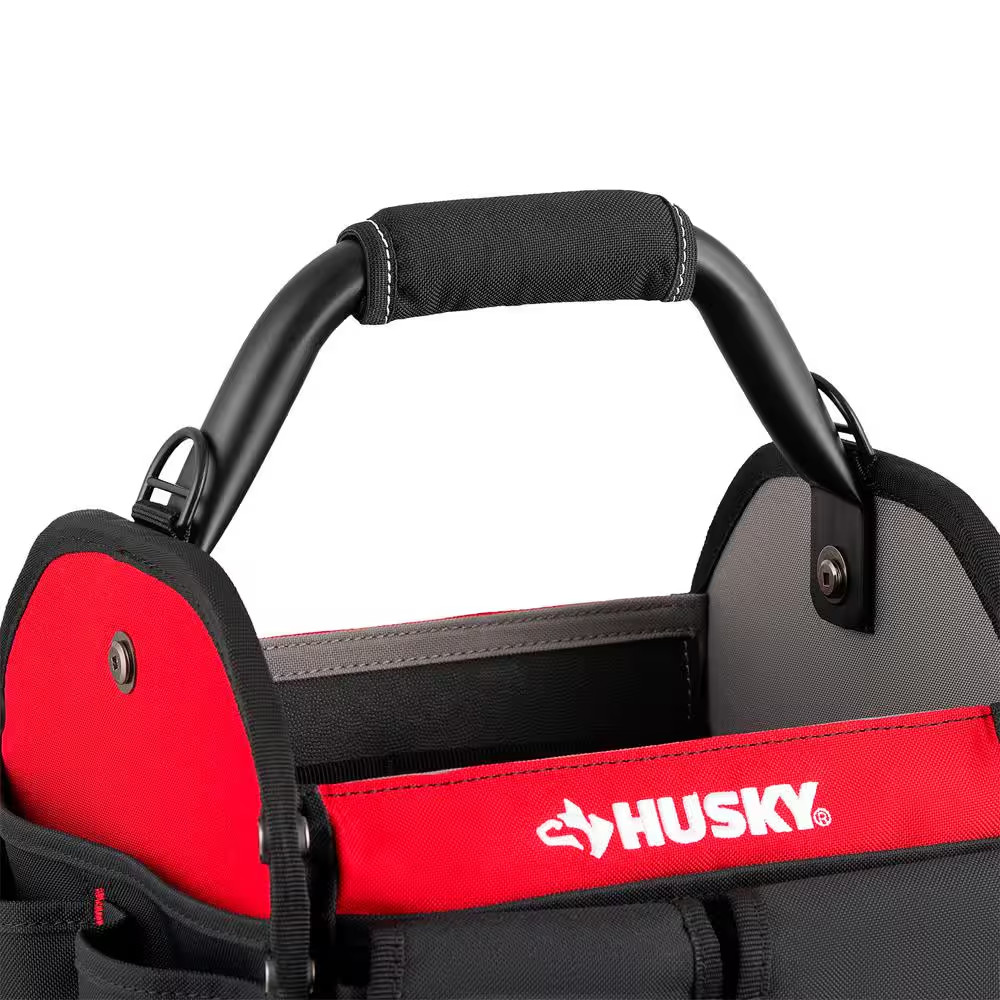 10 In. 15 Pocket Open Top Tool Bag